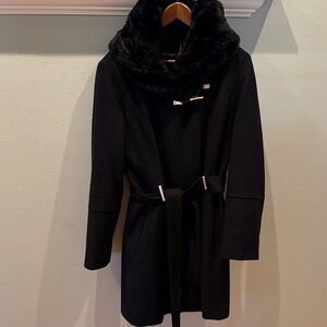 Calvin Klein Black Label Hooded coat  Size XL -like New